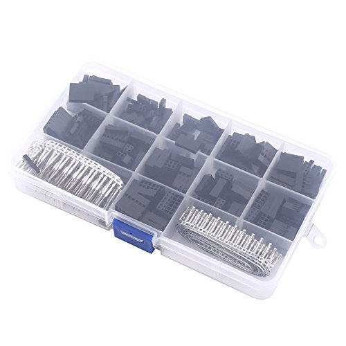 620st Connector Pin behuizing Jumperdraad Cable Pin Header Connector Kit Plug/Bus Crimp Pins Adapter Terminal