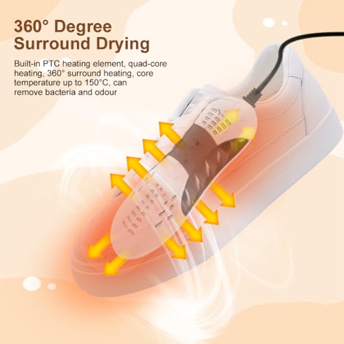 Elektrische Schoendroger, Draagbare Schoendroger, Schoenwarmer en laarzen, Draagbaar voor drogen en Odor verwijdering