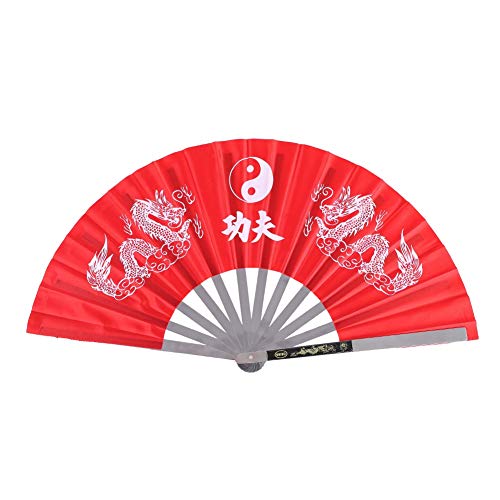 Tai-chi fan, Chinese Kung Fu Fan Martial Opvouwbaar Dans Ventilator Roestvrij staal Chinese stijl Kung Fu apparatuur