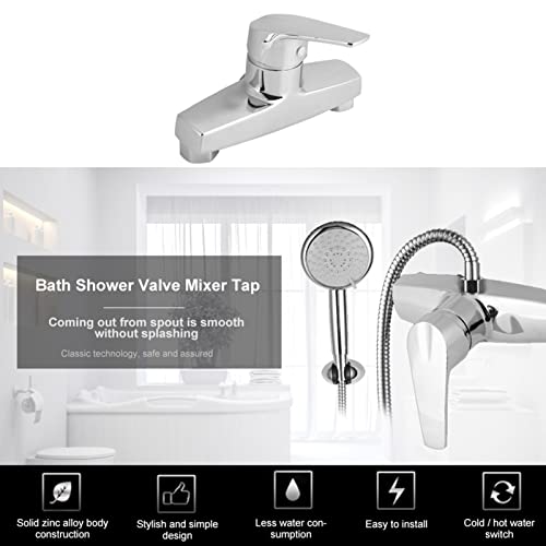 Douchemixer, Zinklegering Warm en koud Mixer Tap Douche Faucet, Douche Faucet, Bad Taps
