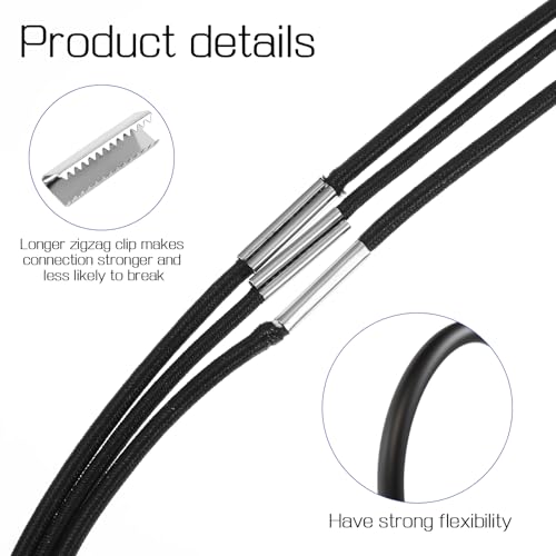 3 stuks Rubber Trash Bin Ties, Geschikt voor 13-30 Gallon Elastische afvalcontainer Ties, voor het bevestigen en koppelen van vuilnisbakken voor thuis, kantoor, school, keukentafels 4