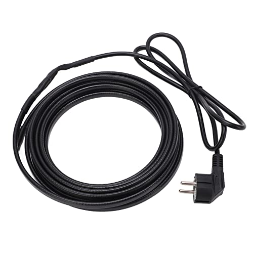 Verwarmingskabel voor buizen, Verwarmingsband, 5 m, Zelfregulerend, met Plug voor de winter, IP68, Waterdichte Pipe Accessoires, Verwarming Accessoires, Standaard
