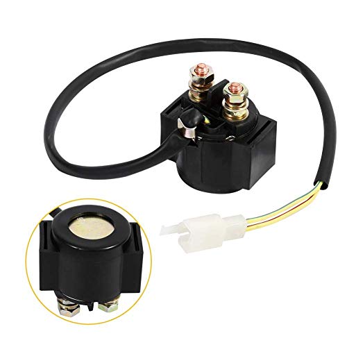 Motorfiets Starter Solenoïde Relais voor Chinese Scooter ATV Dirt Bikes Scooters Go Kart Dne Buggys Quad 4 Wheelers Pit Bike bromfiets motor start, getoond als foto 4