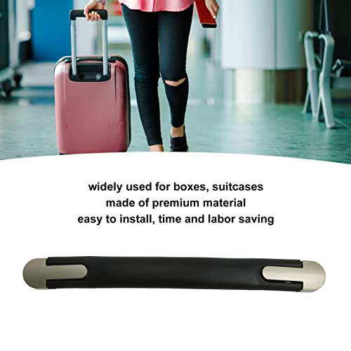 Vervangingsset voor de handgreep van Suitcase Plastic, Zinklegering, Rubber End Lid van Plastic Legering Portable draagtas koffers