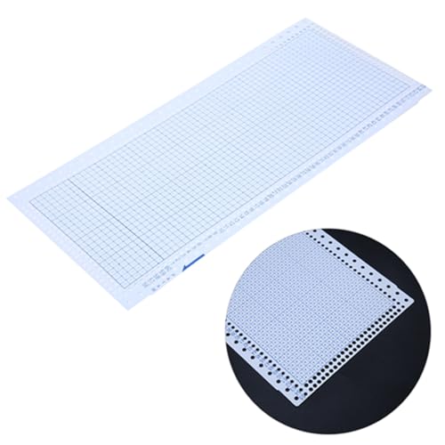 24 Stitch Breimachine Punch Cards, 10 stuks Blanco Flower Pattern Cards voor ambachten Brother Machines, Breimachine Accessoires 4