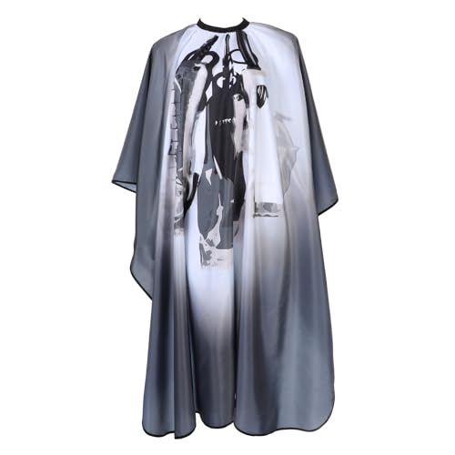 Kapper Cape, 160 x 140 cm, Waterdichte Kapper, Verstelbare Kapper, Kapper Cape, Salon Accessoires, voor Vrouwen en Mannen