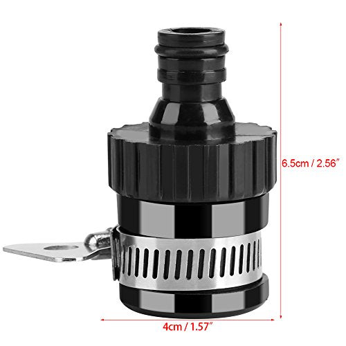 Universele Faucet Connector Stainless Steel Garden Waterkraan slang adapter voor keuken, patio, gazon, auto wassen en schoonmaken