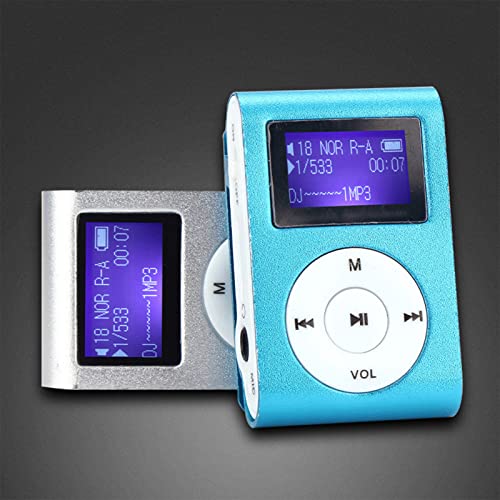 MP3-speler, muziekspeler met 128MB geheugenkaart draagbare digitale muziekspeler voor studenten Ouders, Super Mini MP3 met hoofdtelefoon, muziekspeler cadeaus