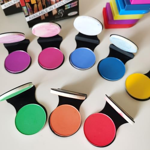 8 kleuren haarkrijt tijdelijke haarkleur voor meisjes, wasbaar tijdelijke haarverf haar Krijt voor nieuwjaar verjaardag feest Cosplay DIY, Halloween, Kerstmis 3