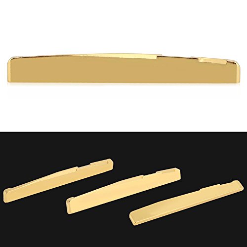 Guitar Brass Bridge Zadel Nut Brass voor 6 String Gitaar Instrument