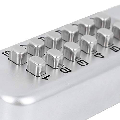 Schuifdeur slot reset functie Zinklegering slot mechanische code vergrendel wachtwoord slot voor samengestelde deuren voor interieurdeuren voor kantoordeuren 5