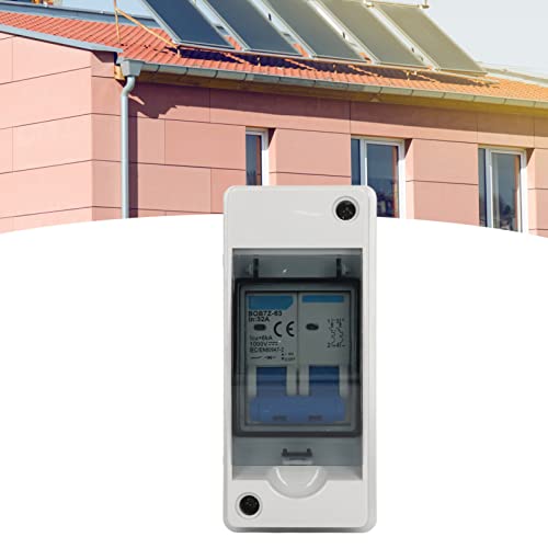 2P 32A 1000V DC Circuit Breaker, 6KA IP65 Waterdichte DC Isolatieschakelaar Zonneschakelaar voor zonnepanel PV-systeem 4