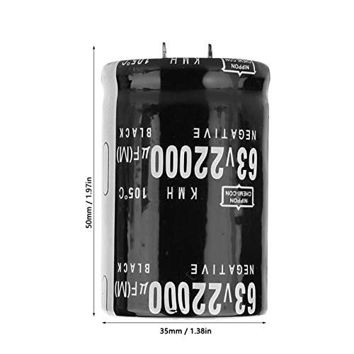 Aluminium Electrolytic Capacitor Kit 63V 22000μF Standard (SN) Terminal Capacitor 35 x 50m m 4