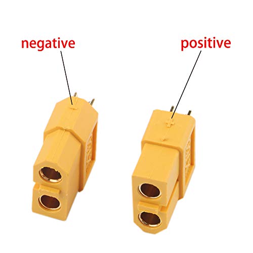 XT-60 Connector, XT-60, man en vrouw ronde plug, hoge stroomplug voor RC Lipo Batterij, 20 Pack (10 Pairs) 3