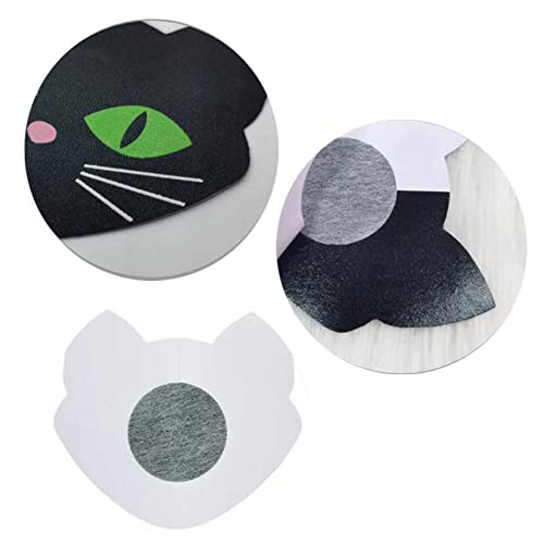 tepelbekleding, zelfklevend, sexy, satijn, kant, tepelbladen, 7 stijlen, zwart, M, zwart