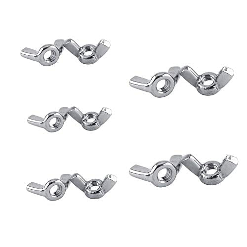 10 st DIN315 M3-M8 Roestvrij staal SS316 Wing Noten Wing Noten Meubels Lock Supply(M5)