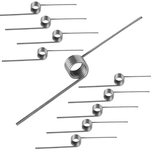 Pak van 10 304 RVS torsieveren, torsieveer in V-vorm, buitendiameter 5 mm, 6 rondes, 180° doorbuigingsveer, mechanische torsieveren