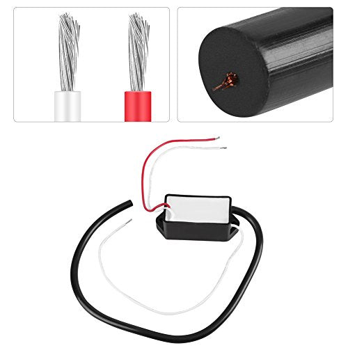 High Voltage Generator, DC3.6V/4,8V/6V/12V 10mm High Voltage Puls Coil Generator DC 3kV-11kV Super elektrische Arc Module 5