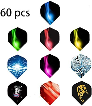 Gemengde dart vluchten - Dartflight standaard vorm voor zachte dart en stalen darts