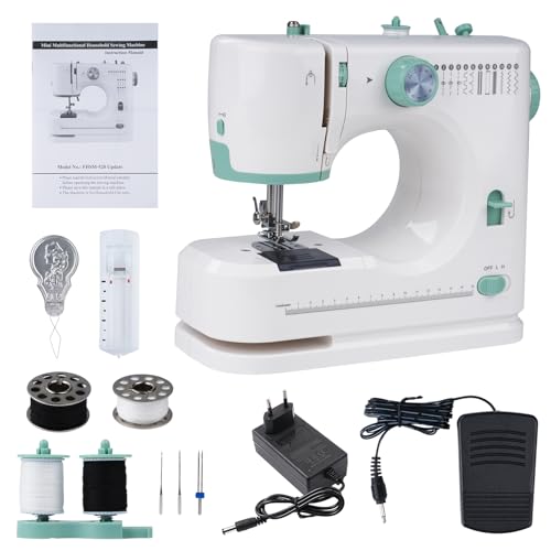 Naaimachine voor naaien, multifunctionele huishoudelijke naaimachine (FLSM-520), elektrische huishoudelijke mininaaimachine (Europese regelgeving)