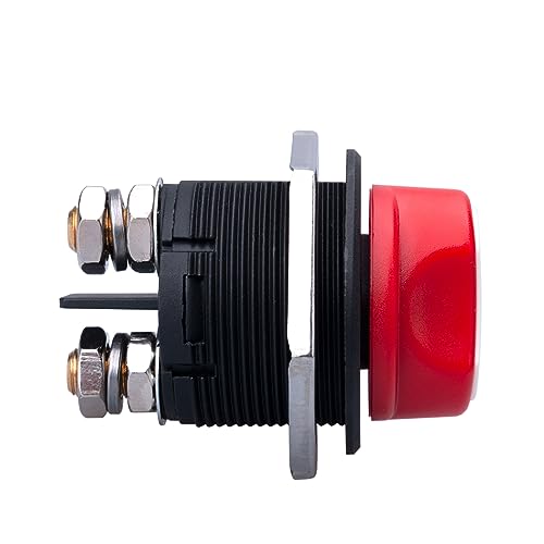 De Battery Isolator Selector Interrupt Switch, Master Power Uitschakelen Aan/Uit, 12V 24V 32V Max 32V 200A Cont 300A INT, Waterdicht voor Car Boat Marine Truck Yacht RV ATV voertuigen 5