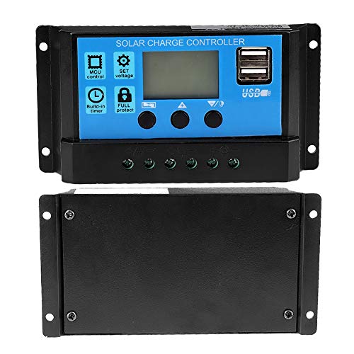 60A/50A/40A/30A/20A/10A 12V 24V Auto Solar Charge Controller PWM Controller(50A) 3