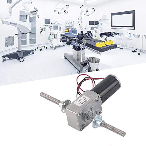 12V High Torque Transmission Motor, M8 Dual Axis 1280 Motor, Snails, Transmission Motor, Coaxial Gear Motor for Right and Left Axle with Flange (Reductieratio 290)