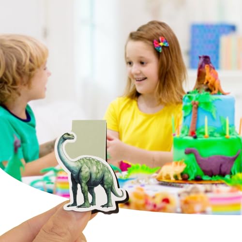 12 stuks magnetische bladwijzers voor kinderen Dinosaurus verjaardag geschenk kinderen verjaardag school lezen kerst 5