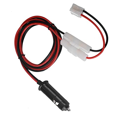 Car Mobile Radio Power Cable, T Shape Sigaret Lighter FT-7900 7800 8800 8900 1907 Sigaret Aansteker Vorm Installaties en anderemotive Kabels FT 7900 3
