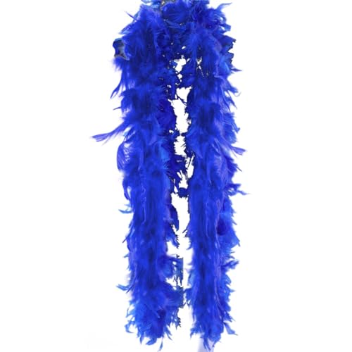 Fluffy veer boa voor ambachten, veer boa, lengte 200 cm, veer sjaal, kalkoen veer, kostuum accessoires, Halloween ambachten, bruiloft decoratie, veer gestolen kostuum, carnaval, thema feest