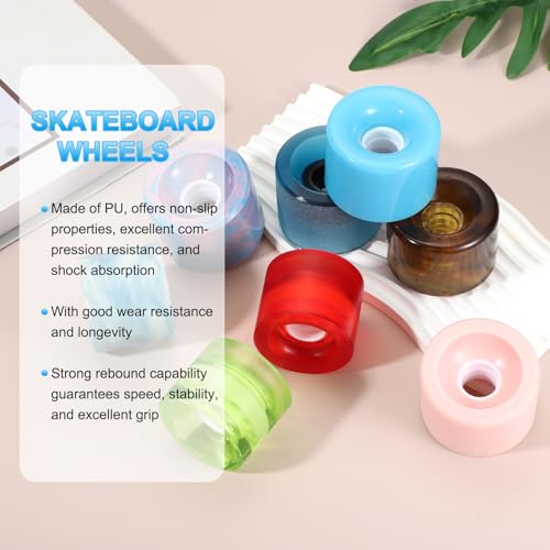 Skateboard Wielen Straat Wielen PU Cruiser Wielen met 608RS Lagers voor vervanging Skateboards 3