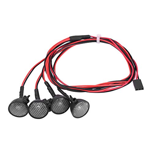 RC LED Light Bar, RC Crawler LED Lights Bar dak verlichting Lamp upgrade accessoire Compatibel met Axial scx10 Car(White) 3