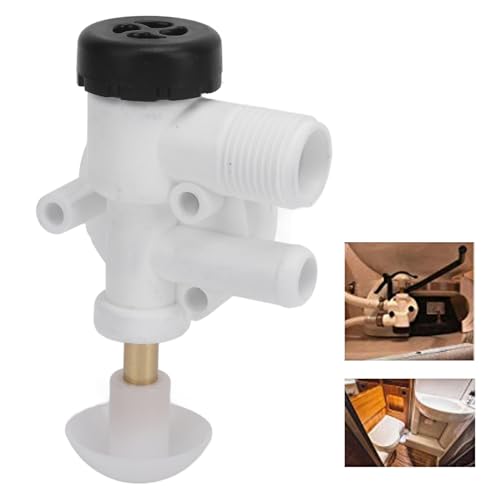 RV Water Valve Set Leak Proof Plastic 385314349 RV Toilet Valve Set vervanging 210 510 706 709 748 voor Pedal Flush RV Toilet Reparatie Kit 3