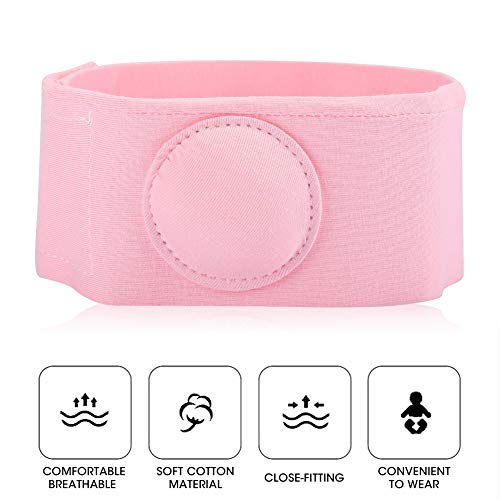 Comfortabel Baby navelstreng Hernia Belt Kinderen Baby Baby Umbilical Hernia Strap(Pink) 4