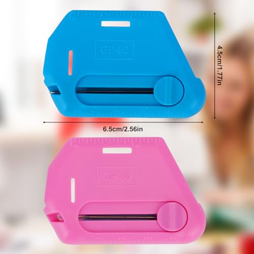 2 sts 2-in-1 verstelbare naadgids met ingebouwde draad van de naad, veelhoekige magnetische multifunctionele zoomgids met schaalverdeling Universele naaiaccessoires en toebehoren