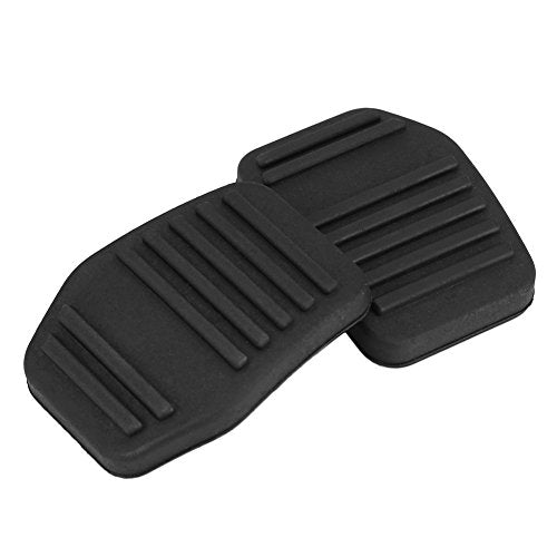 One Pair Car Clutch Pedal Pads Auto Rubber Clutch Pedal Cover Transit Black Beauty Care, populair 4