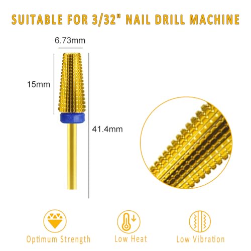 Nagelboormachine voor acrylnagels, nagelvijlen, manicure, pedicure, cuticula remover, 1 stuk