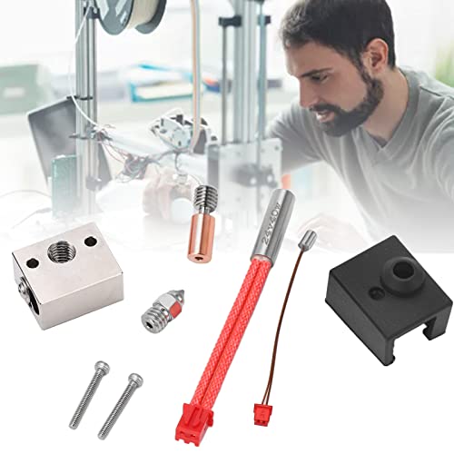 3D-printerhotend Kit Bimetal Heating Block Throat Tube Heater Nozzle Extruder Onderdelen voor Ender 3 S1 5
