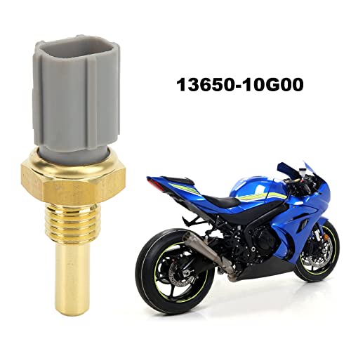 Koeltemperatuursensor 13650-10G00, koperen koelvloeistoftemperatuursensor voor Suzuki GSX-R600 GSX-R750 GSX-R1000 TL1000R 5