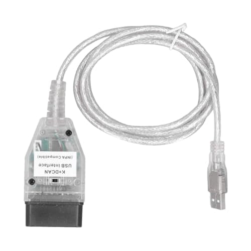 K+Dcan USB-kabel met Switch voor E-serie Chassis Kenmerkende Hulpmiddel OBD2 Kabel INPA Compatibele Fout lezen en herstellen functies