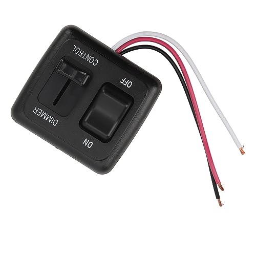 Rocker Switch 12V DC LED Halogen Light Bulb RV Car Truck Strip Dimmer Control Top voor diverse voertuigen 3