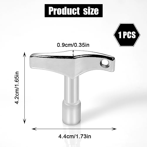 Drum Tuner Key, Drum Tuning moersleutel Drum Tuning Boor Drum Key Tuner voor akoestische en elektronische drums (Quadrangular)