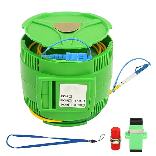 OTDR-kabeldoos, OTDR-kabeldoos Optic Fiber Elminator SM SingleMode SCUPC naar LCUPC-testtool voor kabel met enkelvoudige modus, optische schijven (1000M)