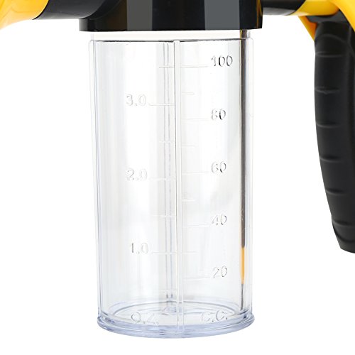 Zeepdispenser voor autowasmachine, hoge druk wasmachine bezem hoge druk spuitbus autowasschuim waterpistool reinigen gereedschap wassen 6M groen (geel) 5