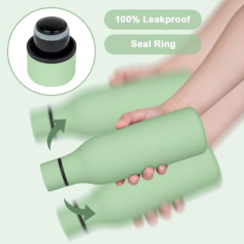 550ml waterflessen met riem, Matcha Green 4