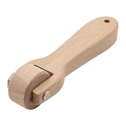 Zee Houten Pers Wiel Naaigereedschap Joint Roller Quilt Naad Roller Wallpaper Roller met ergonomische handgreep voor DIY Naaien 4