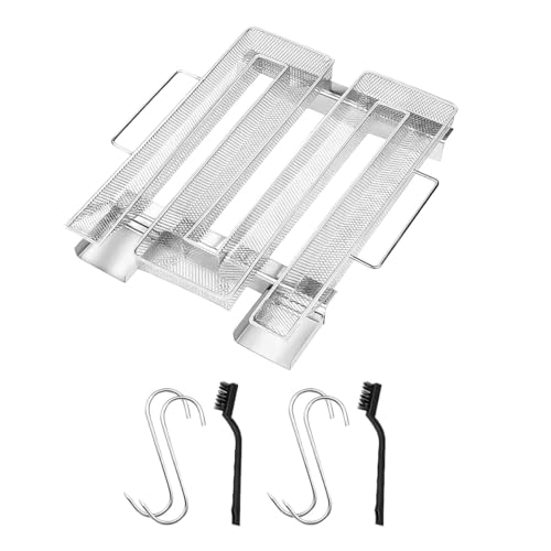 Zee M-Shaped koude rook Generator met handvat tot 12 uur, Roestvrij staal koude rook Generator voor Grills, Barbecues, Food Smoker