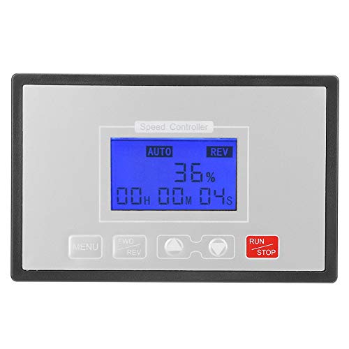 60A 10-55V DC Brush Motor Speed Controller LCD Toon Traag uitvoeren/Stop Timer Omkeerbaar Controlebord 5