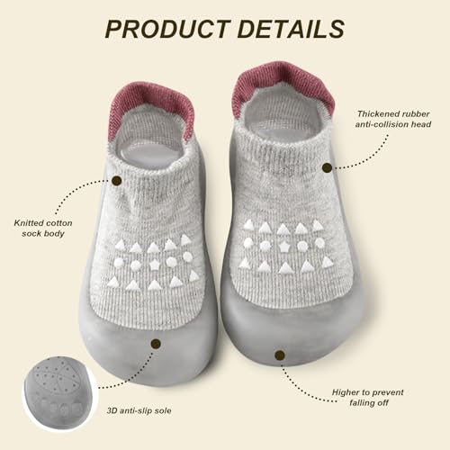 Baby kruipende schoenen, running schoenen, kinderen, non-slip slippers, sokken schoenen voor meisjes en jongens