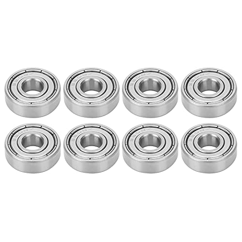 10PCS S608Z Roestvrij stalen kogellagers 8x22x7mm, Stille Rotatie, Hoge Snelheid, Rustbestendig, Draagbestendig voor Longboards Roller Skates